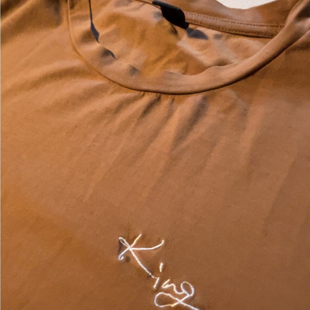 SHEIN Tan T-Shirt